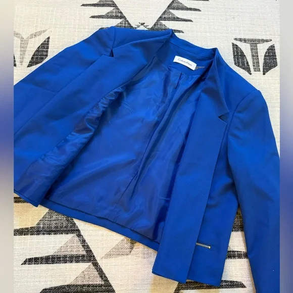 Calvin Klein Blue Suit Jacket, 14